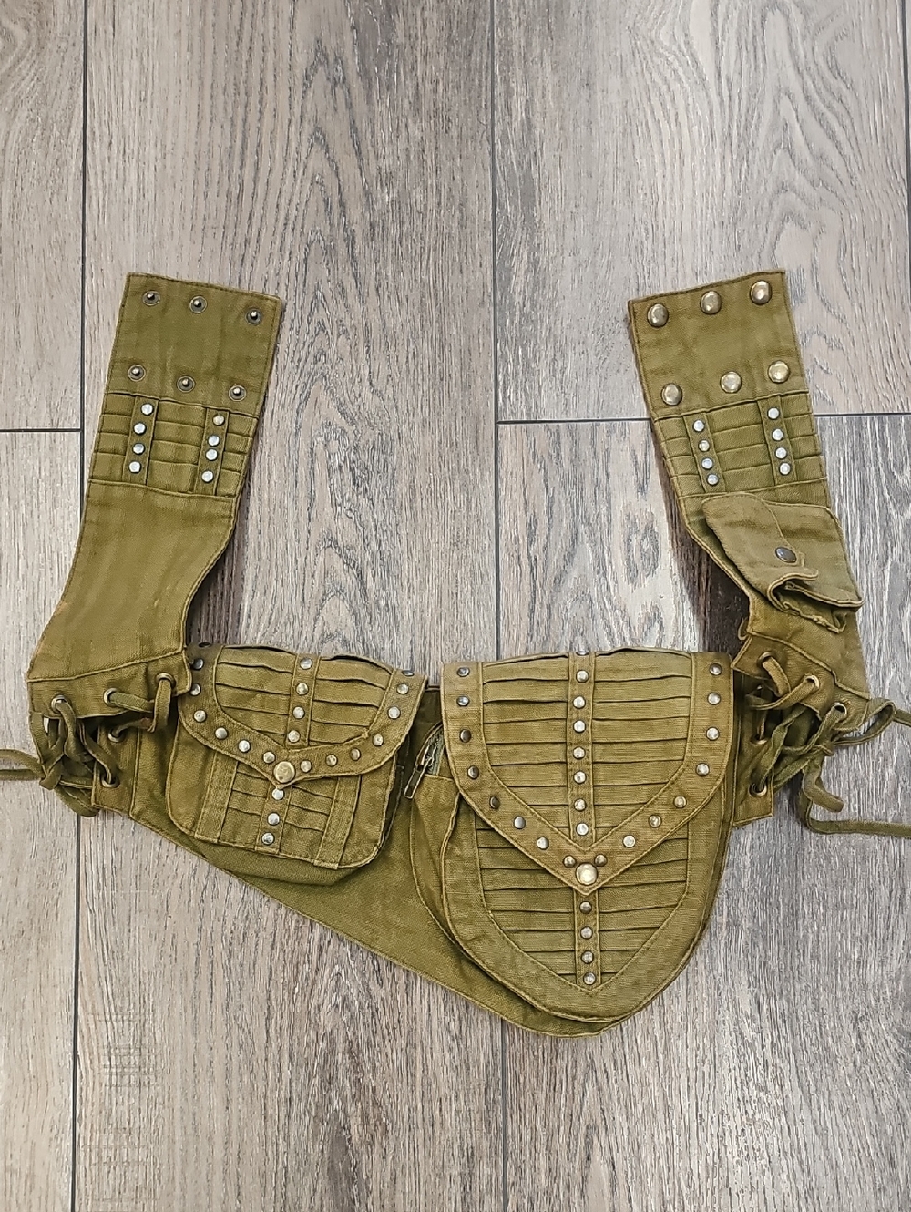 Festival, Party, Travel, Canvas, Vacation, Unisex, Summer, Adjustable, Green